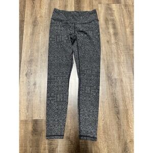 Prana‎ Geometric Gray Leggings Small
